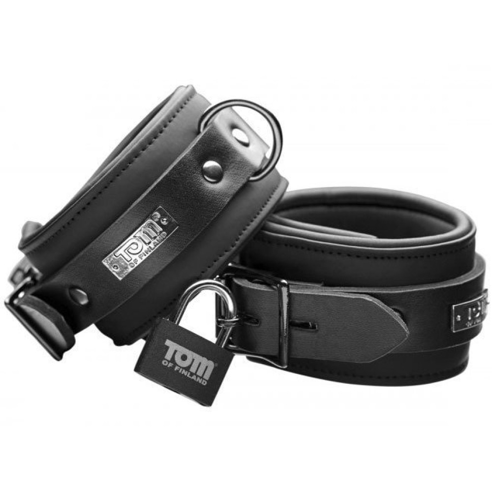 Фіксатори для щиколоток Tom of Finland Neoprene Ankle Cuffs (28171), zoom