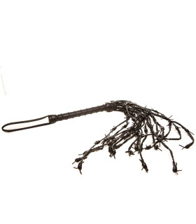 Флоггер (батіг) натуральна шкіра 18 хвостів Голландія ручна робота - No Taboo