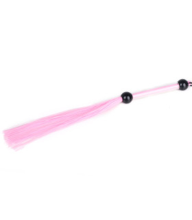 Флоггер (плетка) 100% медицинский силикон розовый NO TABOO - No Taboo