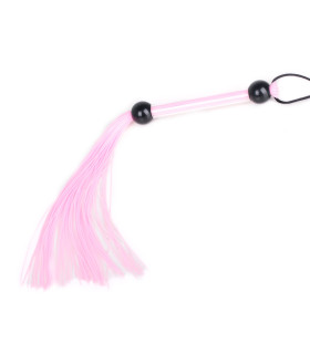 Флоггер (плетка) 100% медицинский силикон розовый NO TABOO - No Taboo