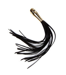 Флоггер (батіг) з металевою ручкою у вигляді фалоса - No Taboo