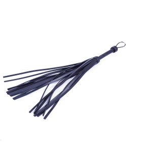 Флоггер (плетка) толстая кожа 21шт. лапша Голландия ручная работа - No Taboo