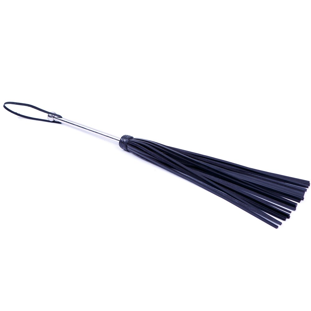 Флоггер (батіг) товста шкіра, ручка метал Голландія ручна робота (26291), zoom