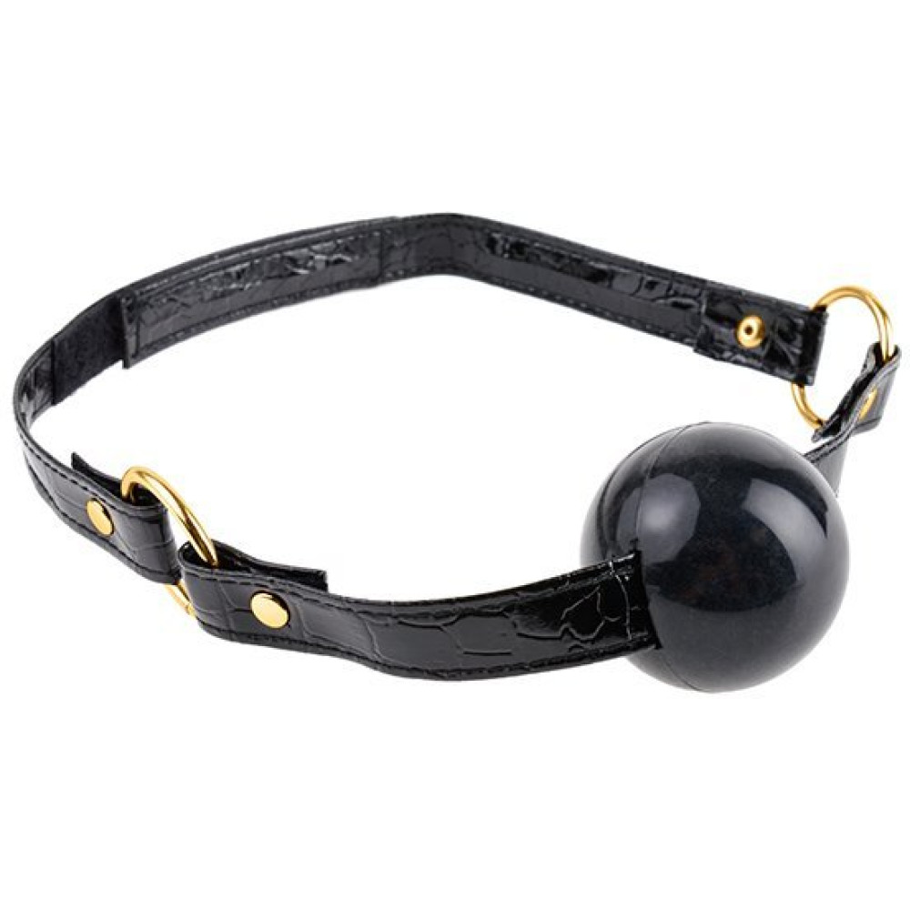 Кляп-шар из силикона FF GOLD - BALL GAG (22218), zoom