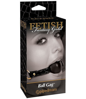 Кляп-шар из силикона FF GOLD - BALL GAG - No Taboo