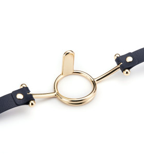 Кляп кільце золото з притисненням мови Roomfun - No Taboo