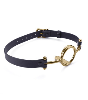 Кляп кільце золото з притисненням мови Roomfun - No Taboo