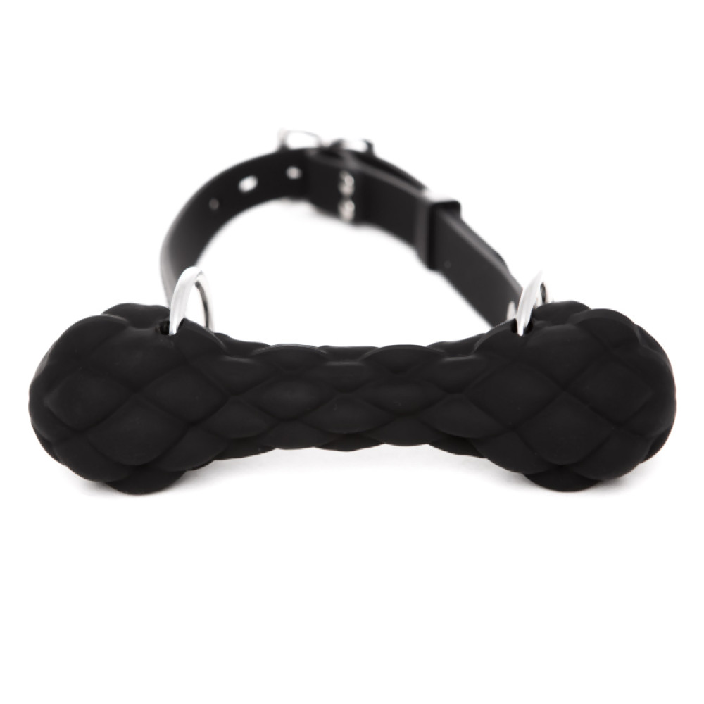 Кляп "РЕЛЬЕФНОЕ УЗДЕЧКО" 100% медицинский силикон (29300), zoom