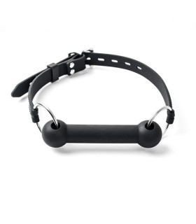 Кляп-уздечка 100% медицинский силикон - No Taboo