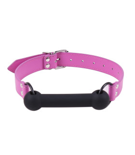 Кляп-вуздечка силіконовий, фіолетовий ремінець NO TABOO - No Taboo