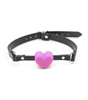 Кляп в виде сердца, розовый NO TABOO - No Taboo