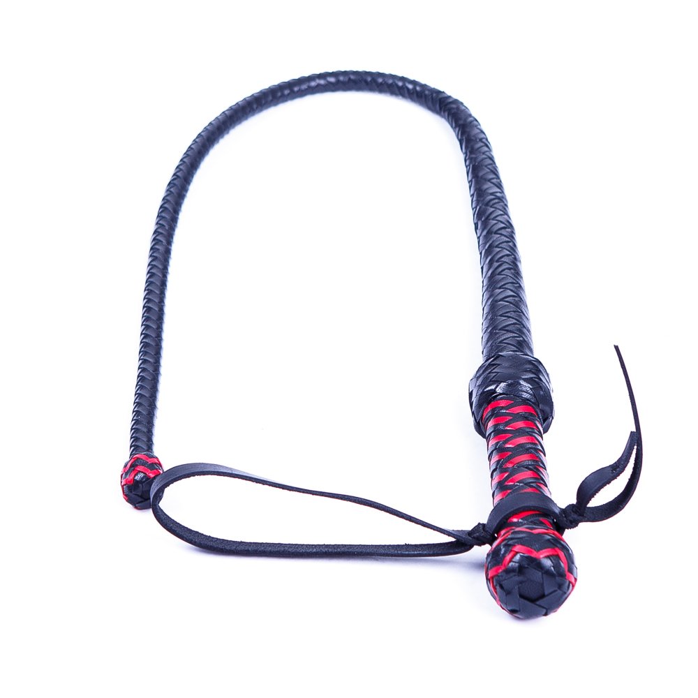 Кнут нагайка с твердым наконечником Голландия ручная работа (26315), zoom