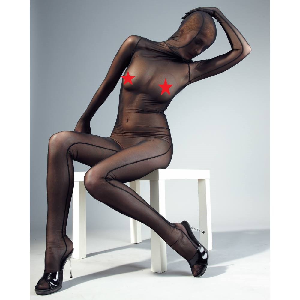 Комбинезон-мешок сетка на все тело Прозрачная страсть (27547), zoom