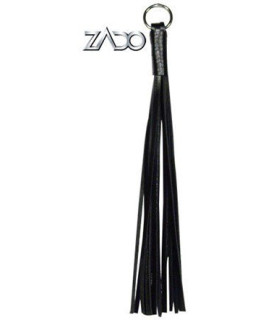 Флоггер (плетка) кожаный Zado, черный - No Taboo