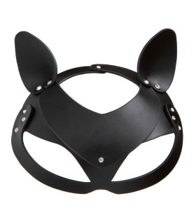 Кожаная маска кошечки NO TABOO - No Taboo