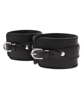 Кожаные наручники (без сцепки) - No Taboo