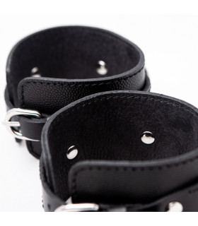 Кожаные наручники (без сцепки) - No Taboo