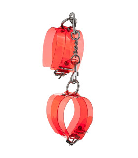 Червоні силіконові наручники NO TABOO - No Taboo