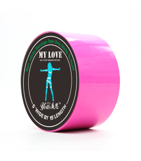 Стрічка бондажна рожева 15 м. My Love NO TABOO - No Taboo