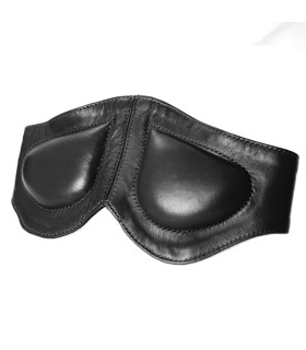 Маска черная кожа с подушечками - No Taboo