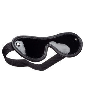 Маска итальянской кожи, черная лакированная ручная работа, Голландия - No Taboo