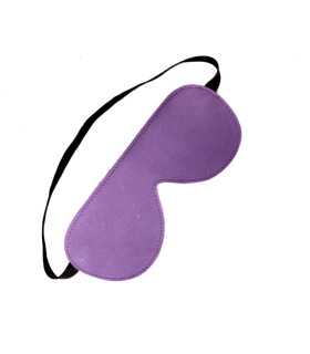 Маска з фіолетової шкіри з хутром - No Taboo