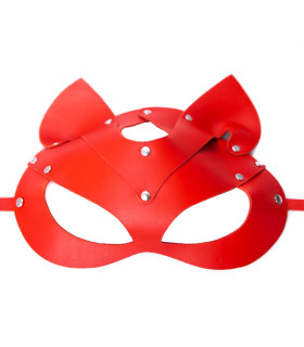 Маска кішка червона (шкіра) - No Taboo