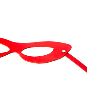 Маска червона (шкіра) Голландія ручна робота - No Taboo