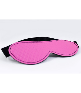 Маска LEXY Blindfold розовая - No Taboo
