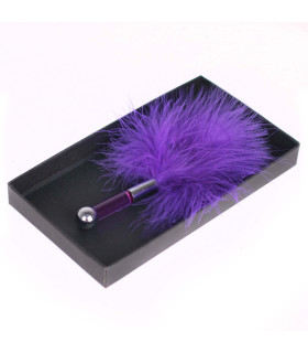 Волоть-пушок на короткій пластиковій ручці, в коробці, фіолетовий NO TABOO - No Taboo
