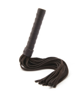 Флоггер (плетка) из кожи, коричневый, COCO DE MER - BROWN - No Taboo