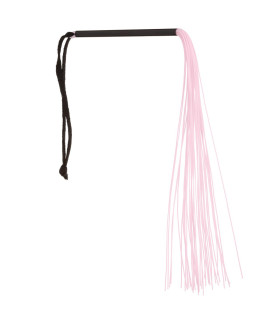 Мини флоггер (плетка) 100% медицинский силикон, розовый, 30 см NO TABOO - No Taboo