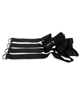 Набор атласных ремней Бетти Пейдж для бондажа АТЛАСНОЕ НАСЛАЖДЕНИЕ - No Taboo