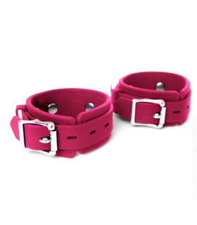 Наручники 100% медичний силікон рожеві середні NO TABOO - No Taboo