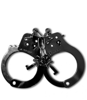 Наручники черные ( без упаковки) - No Taboo