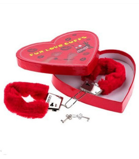 Наручники Fur love cuffs (для прикола) - No Taboo