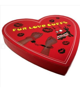 Наручники Fur love cuffs (для прикола) - No Taboo