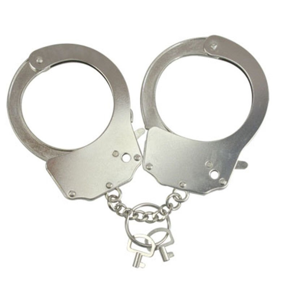 Наручники металеві Adrien Lastic Handcuffs (29235), zoom