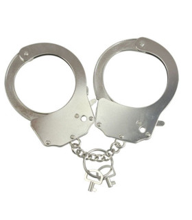 Наручники металеві Adrien Lastic Handcuffs - No Taboo