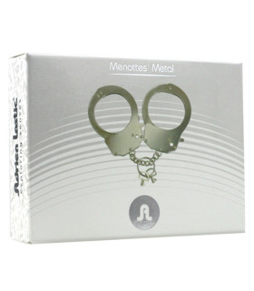 Наручники металеві Adrien Lastic Handcuffs - No Taboo