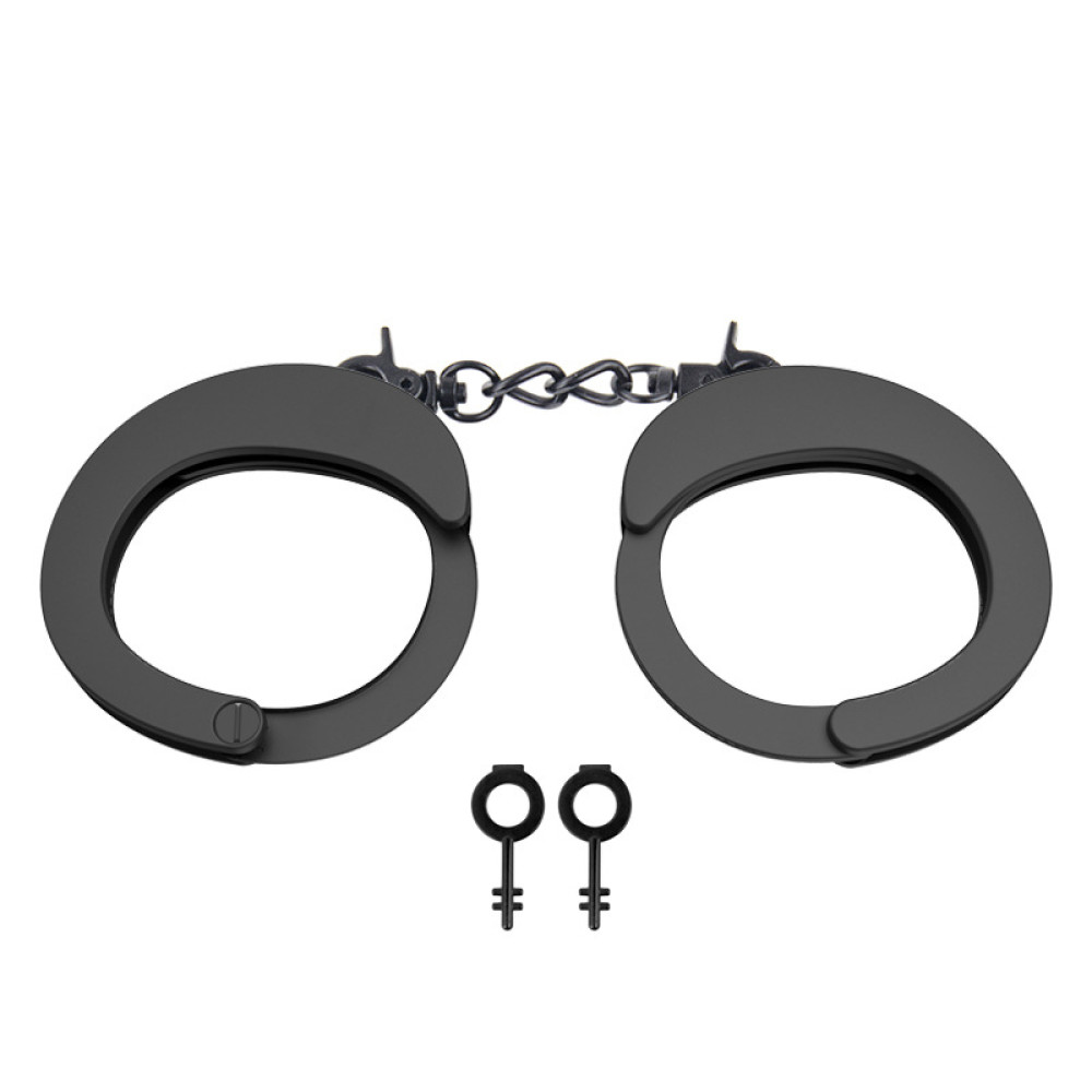 Наручники разборные матовые Black Roomfun (32452), zoom