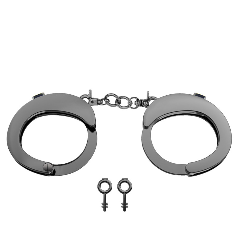 Наручники разборные металл Roomfun Black (32451), zoom