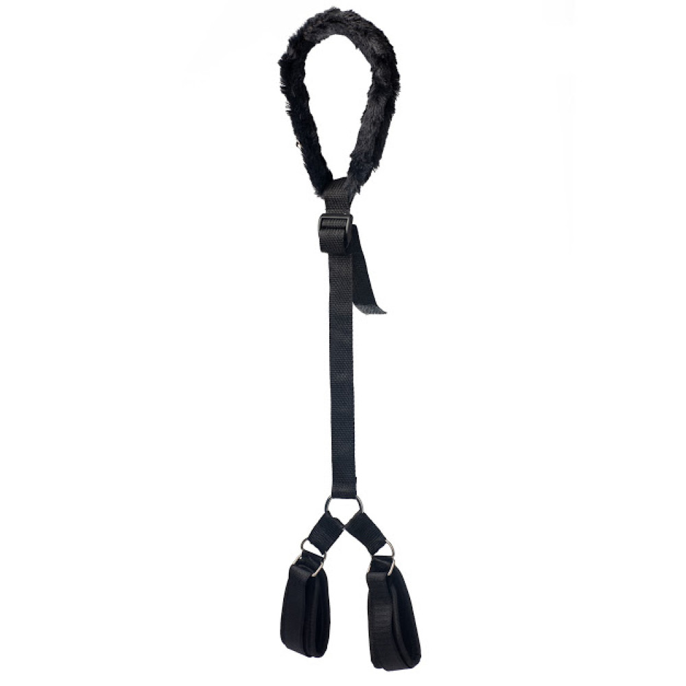 Ошейник с наручниками Anti-Back Handcuffs NO TABOO (31886), zoom