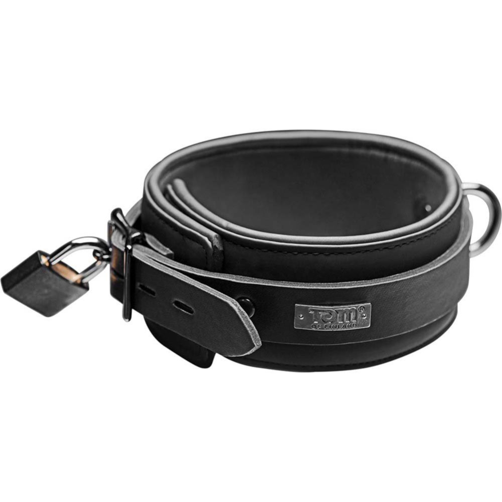 Ошейник с навесным замком Tom of Finland Neoprene Collar (28170), zoom
