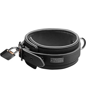 Ошейник с навесным замком Tom of Finland Neoprene Collar - No Taboo