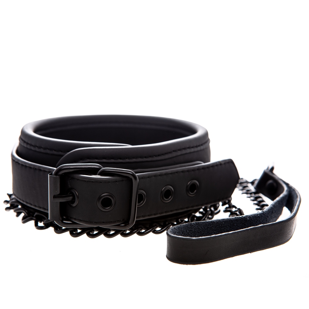 Ошейник с поводком BEING Fetish (30394), zoom