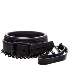 Ошейник с поводком BEING Fetish - No Taboo