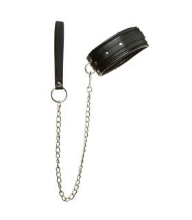 Ошейник с поводком мягкий, кожзам NO TABOO - No Taboo