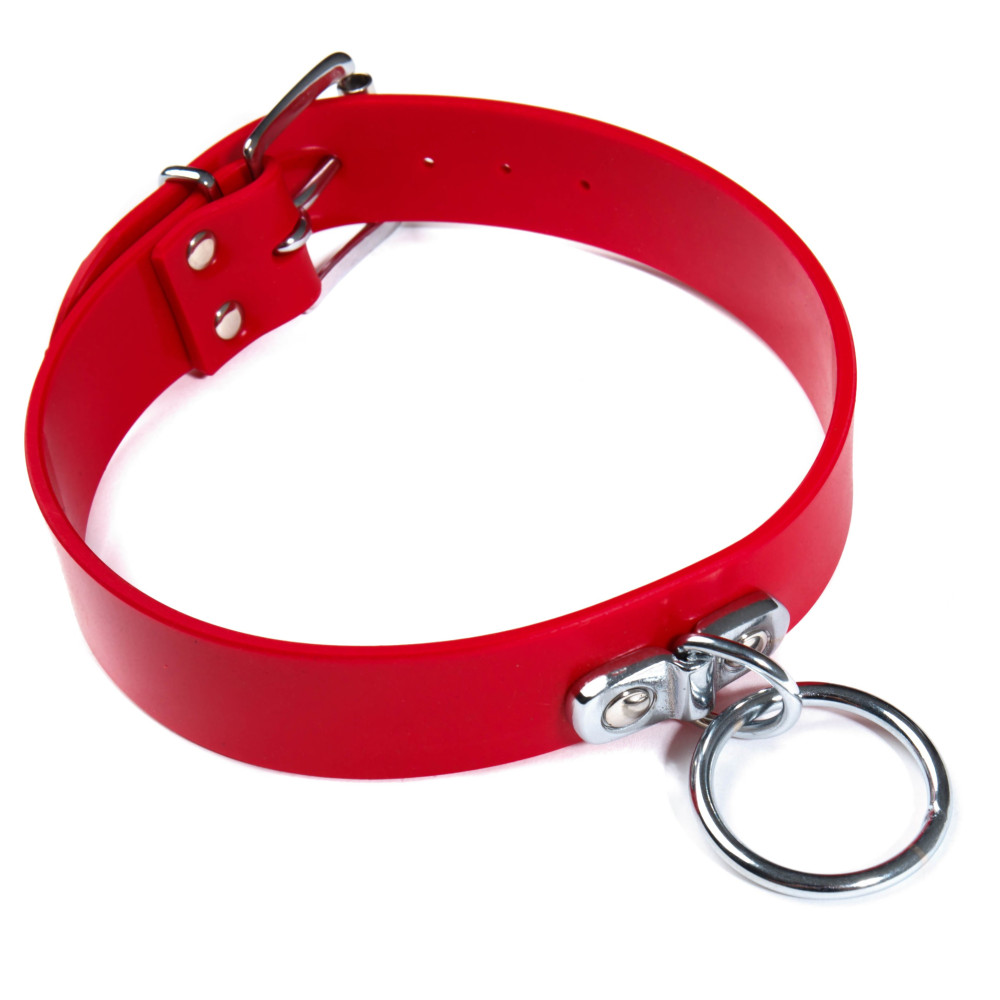 Нашийник силіконовий червоний Голландія ручна робота (28604), zoom