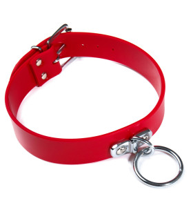 Нашийник силіконовий червоний Голландія ручна робота - No Taboo